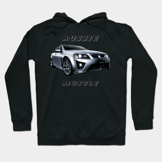 HSV E Series GTS Aussie Muscle Hoodie by Muscle Car Tees